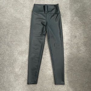 Size Small, Faux Leather Leggings